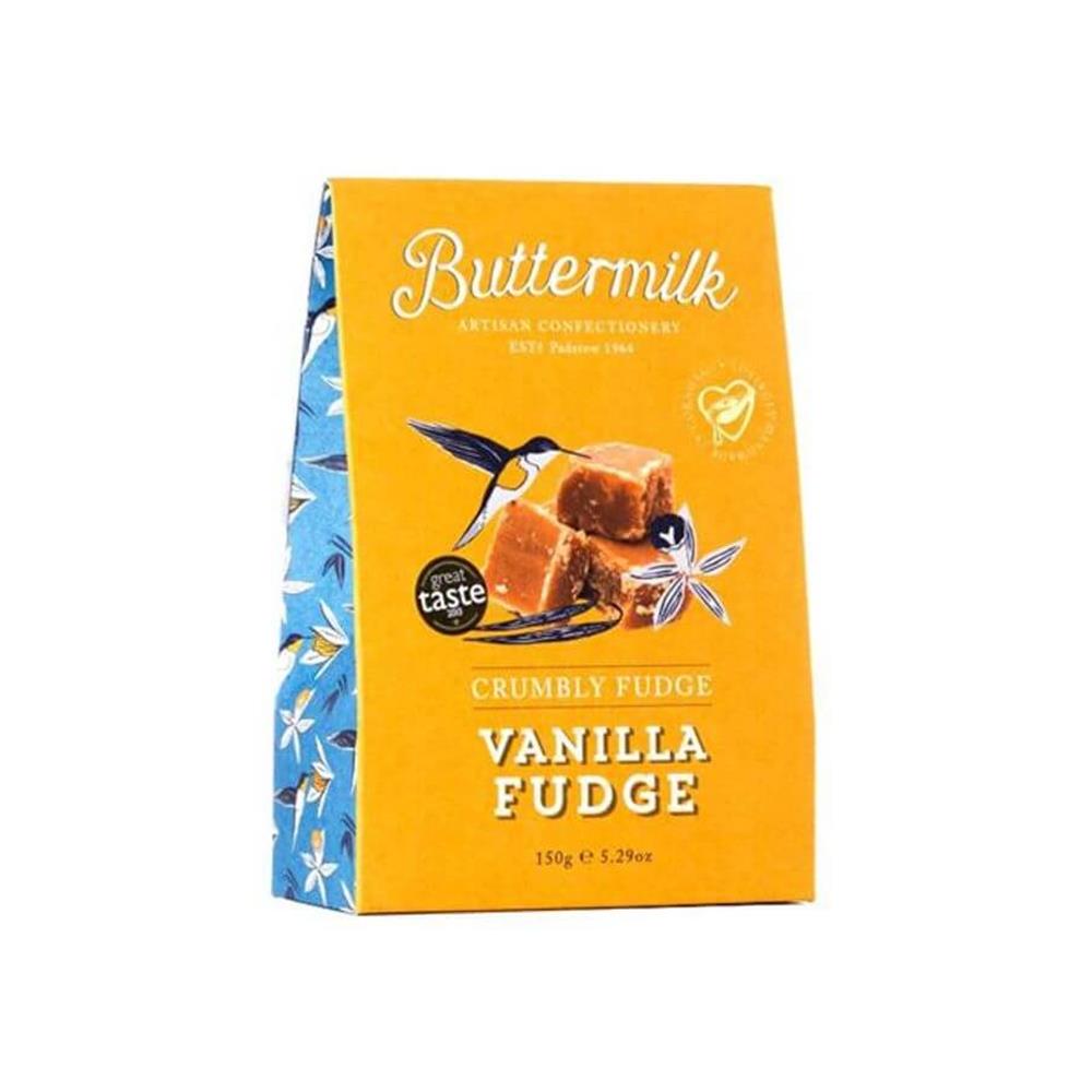 Butterrmilk Gluten Free Crumbly Vanilla Fudge 150g